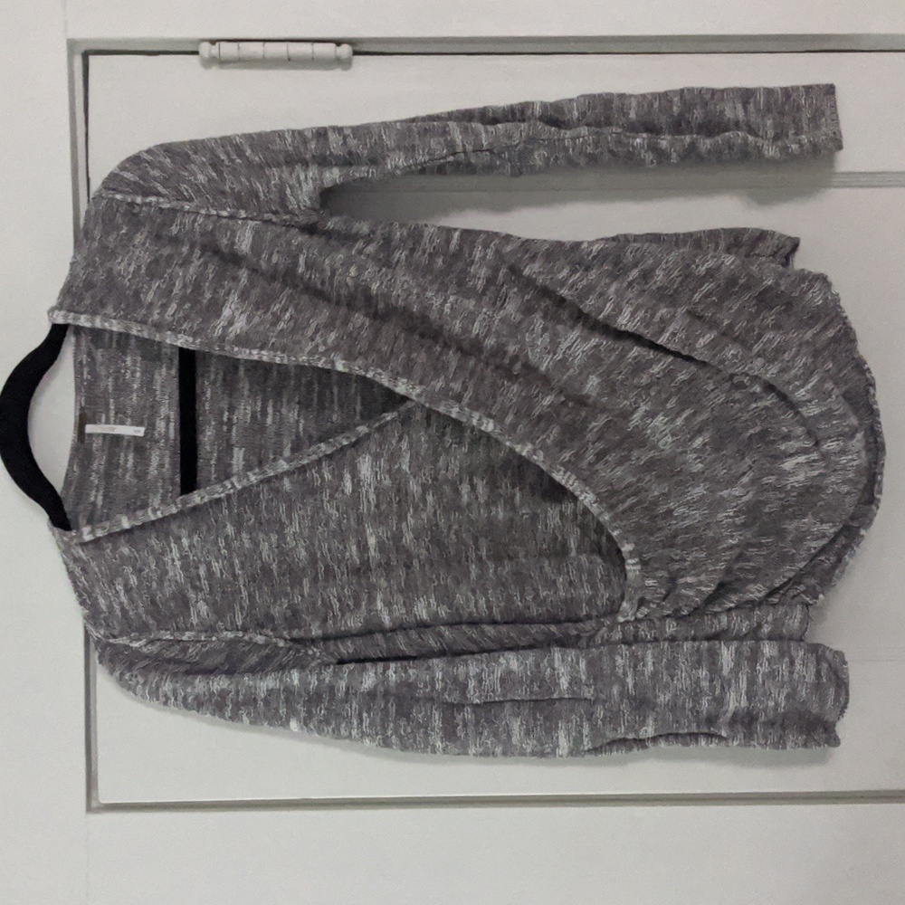 Free People wrap sweater